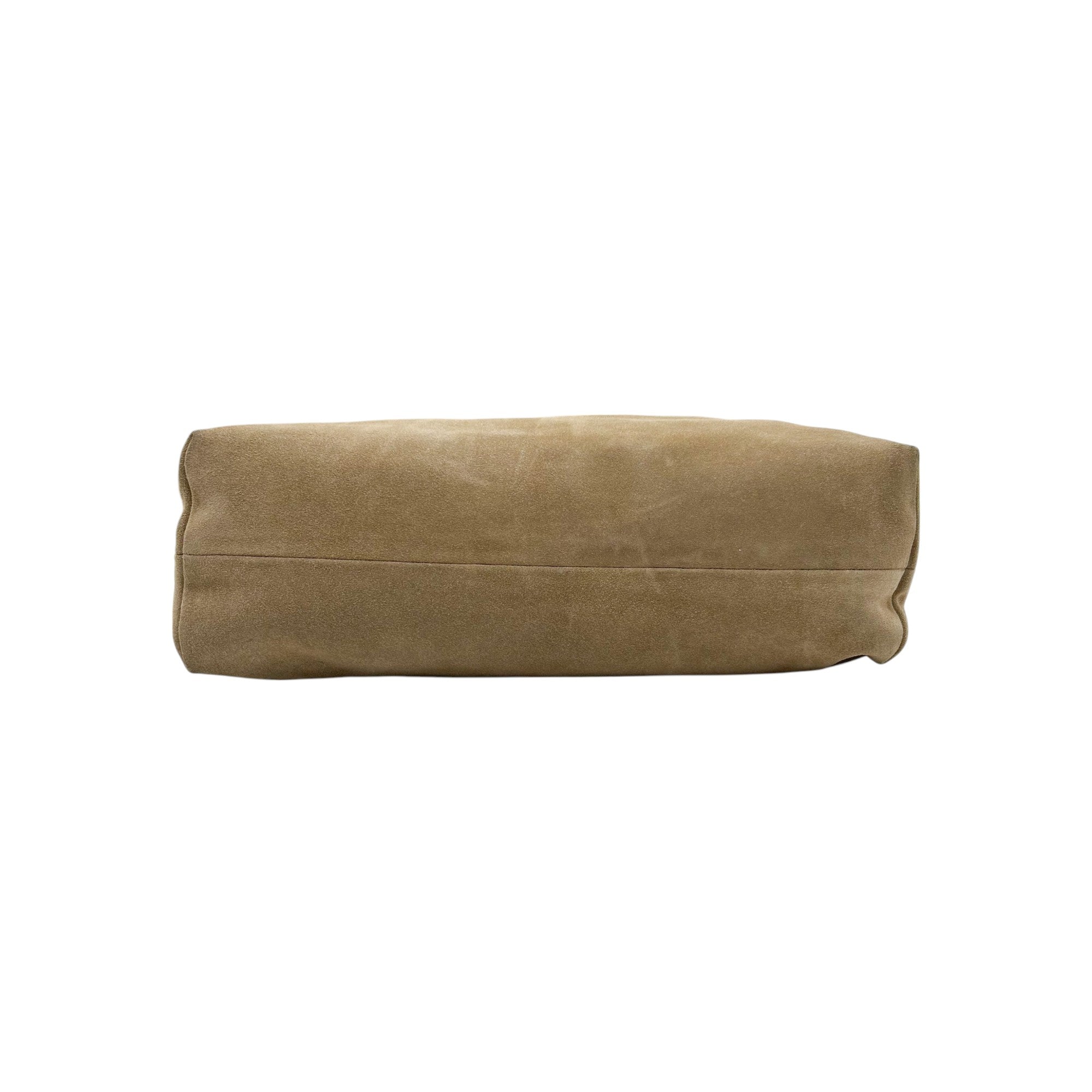 Dolce and Gabbana Suede Handbag