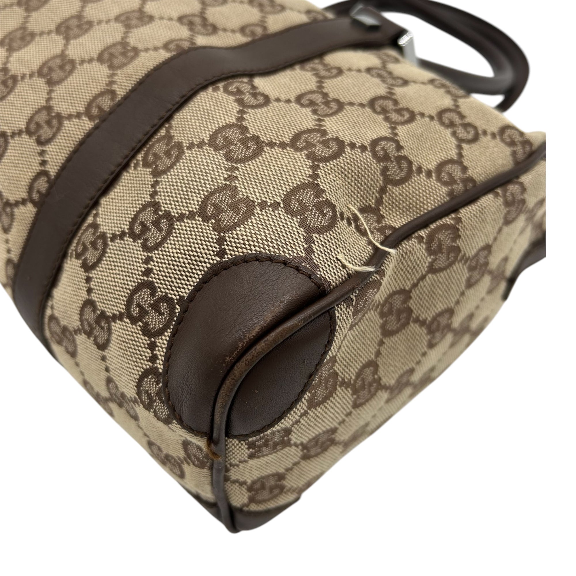 Gucci Monogram Boston Bag