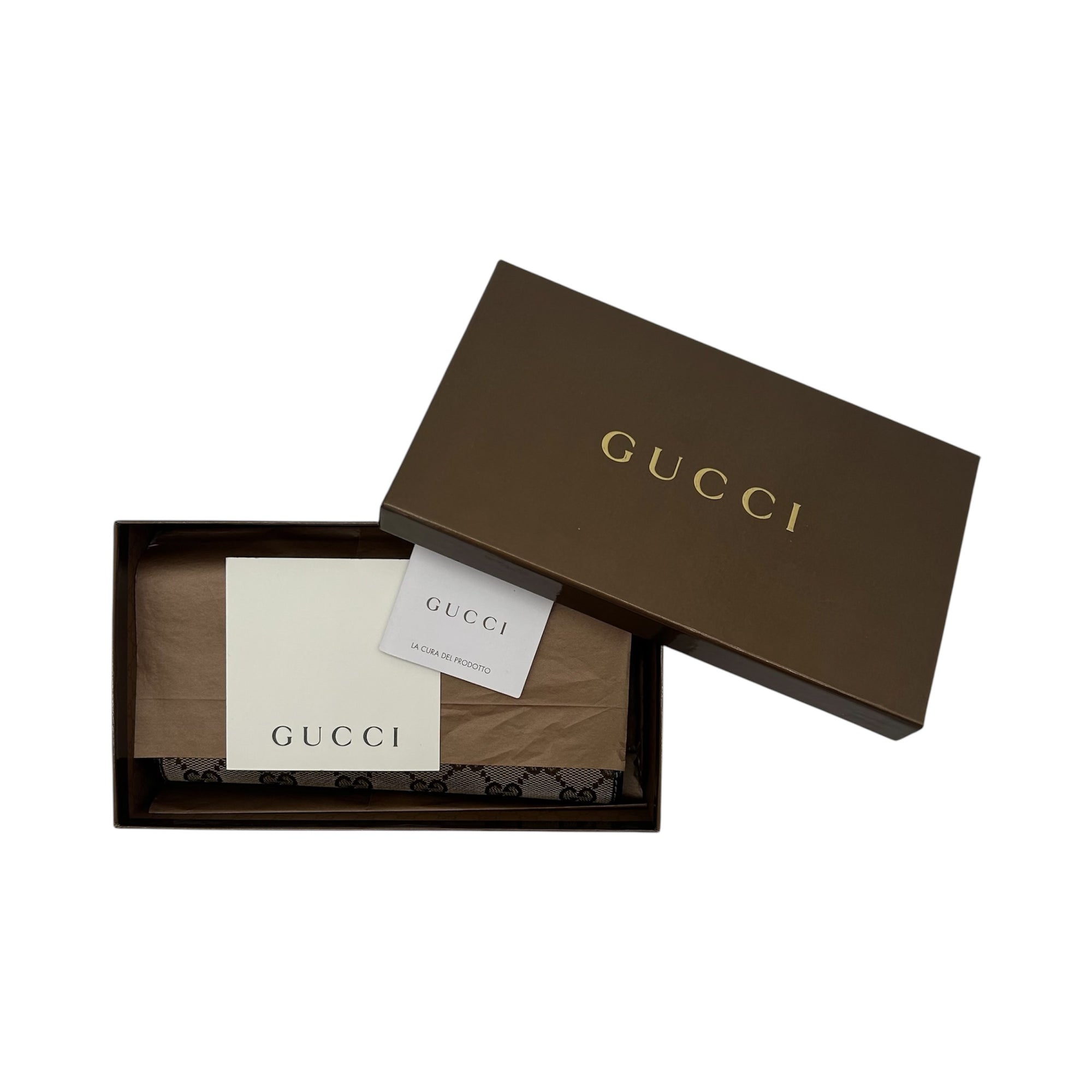 Gucci Monogram Heart Wallet