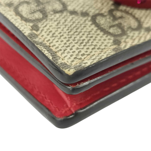 Gucci Monogram Cherry Wallet