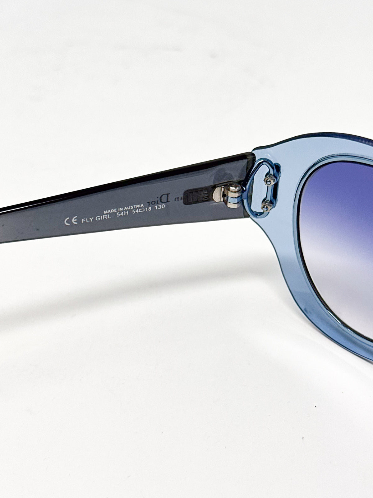 Christian Dior Vintage Fly Girl Oval Sunglasses