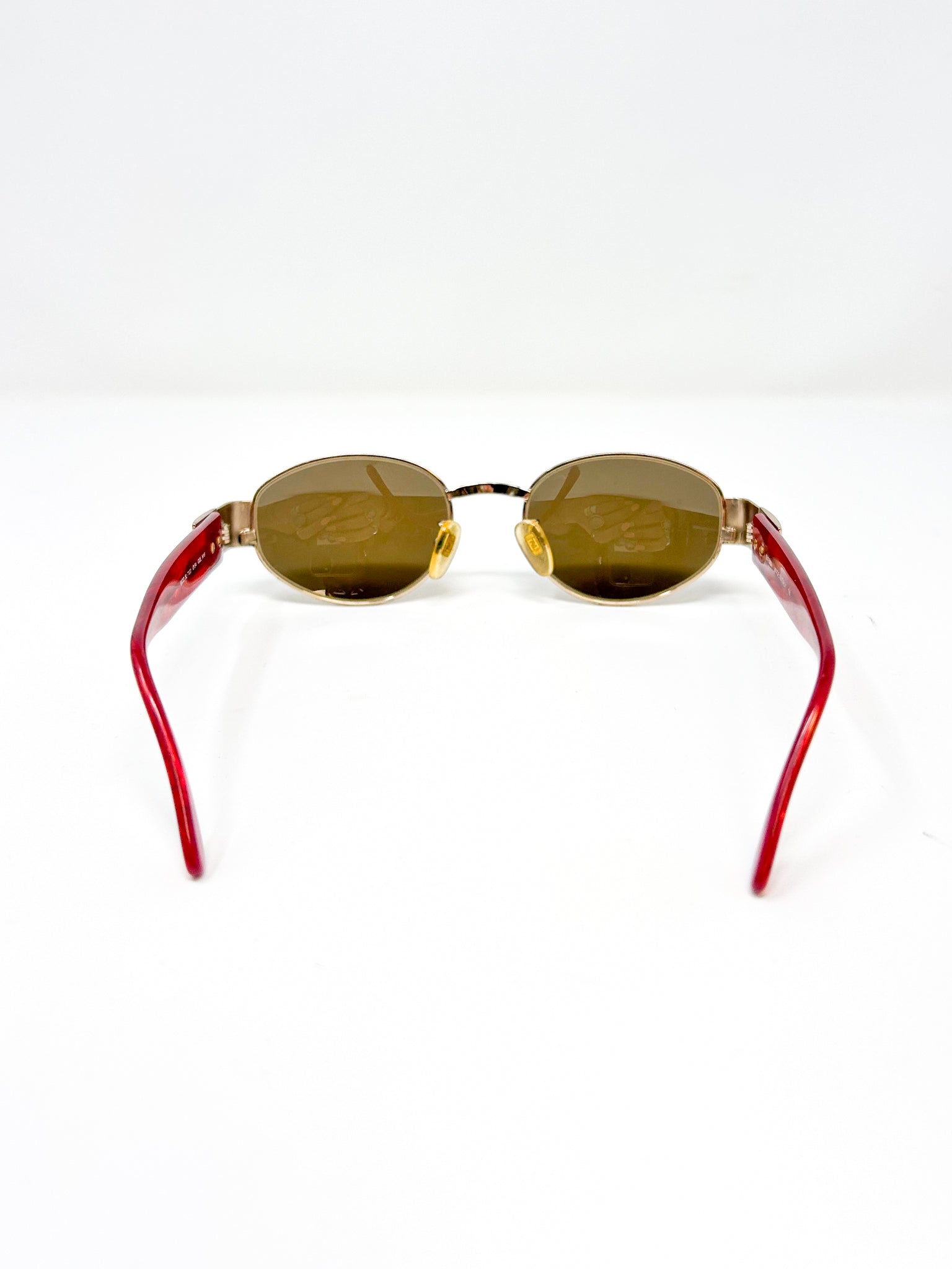 Fendi Oval Vintage Frame Sunglasses