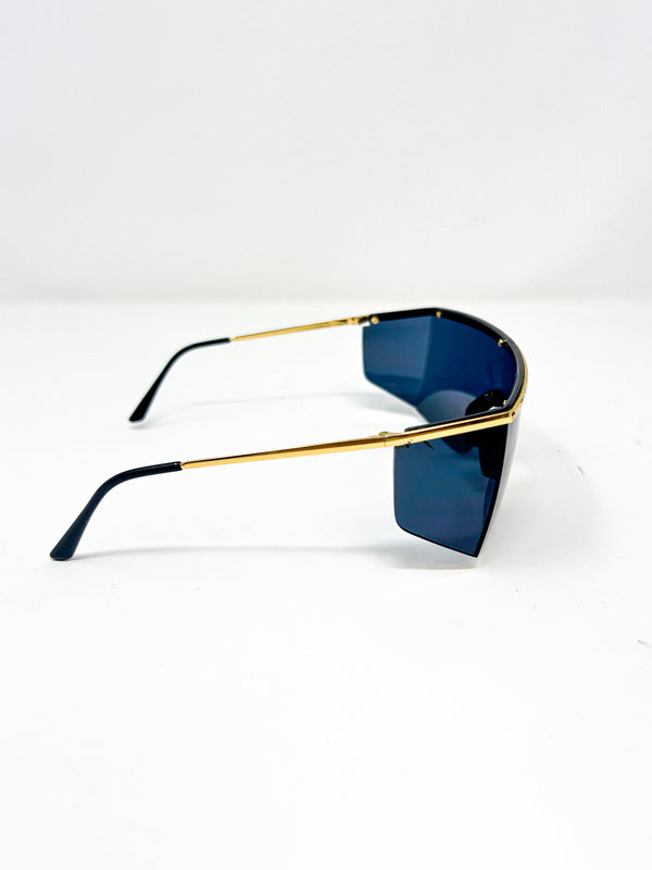 Gianni Versace Shield Visor Sunglasses