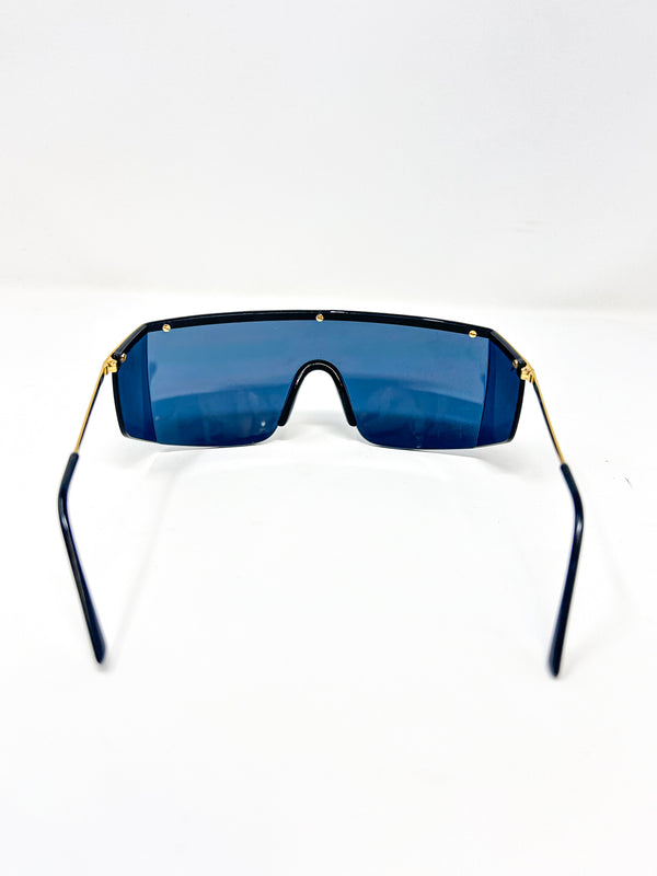 Gianni Versace Shield Visor Sunglasses