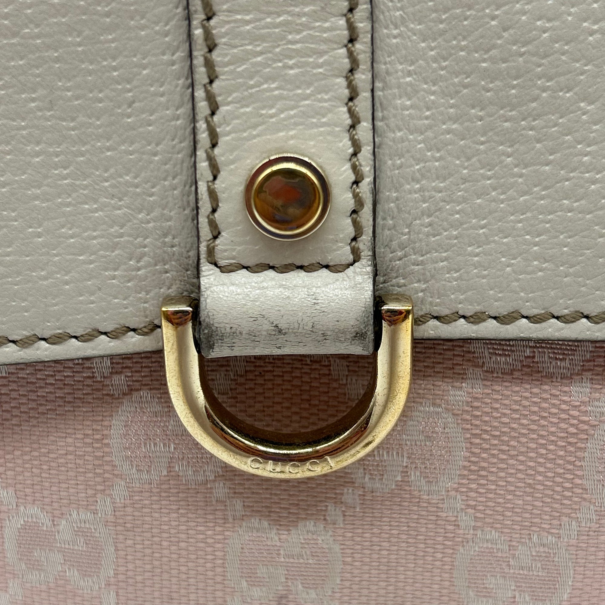 Gucci Pink Boston Bag