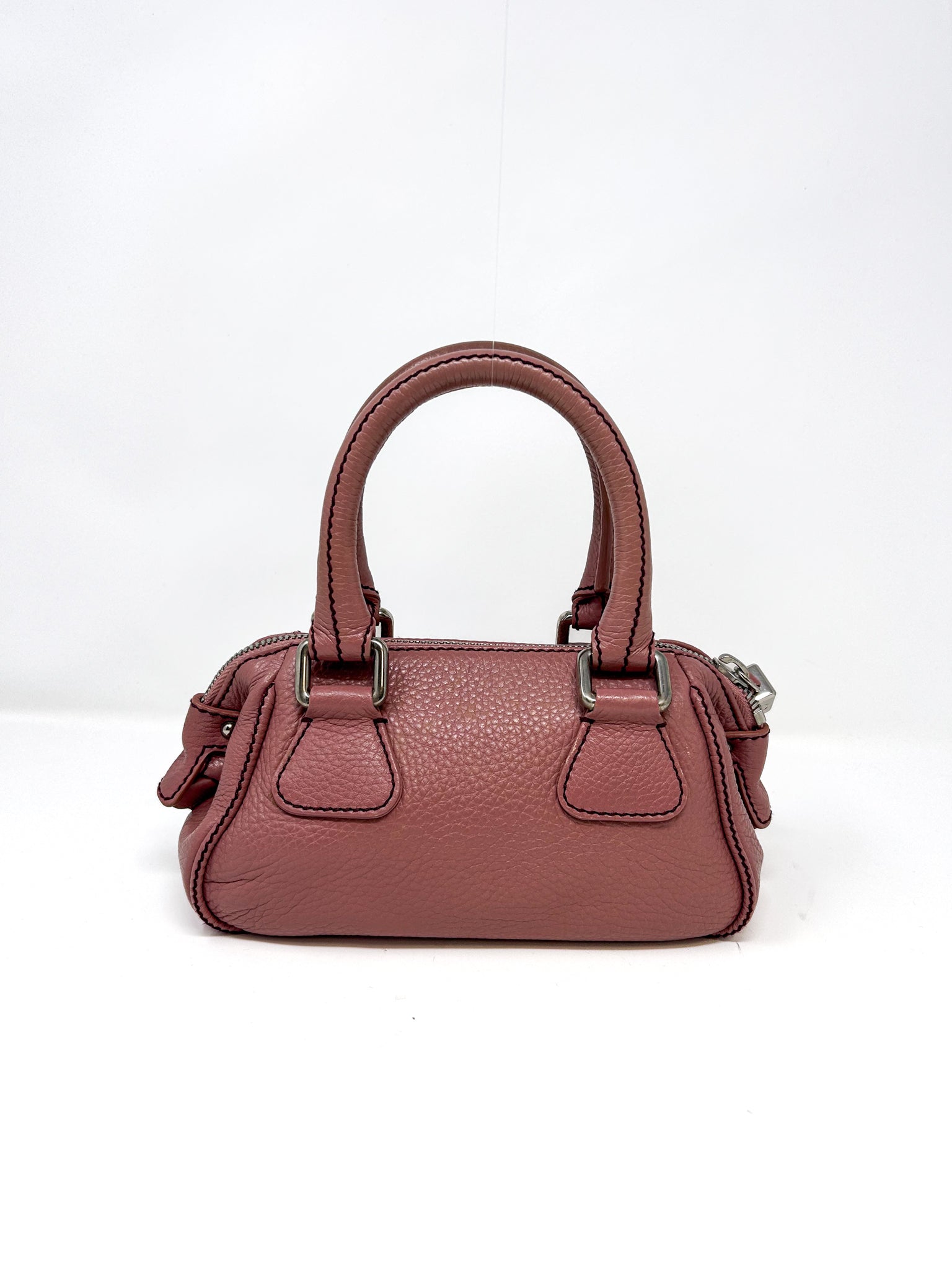 Chanel Pink LAX Tassel Bowler Bag