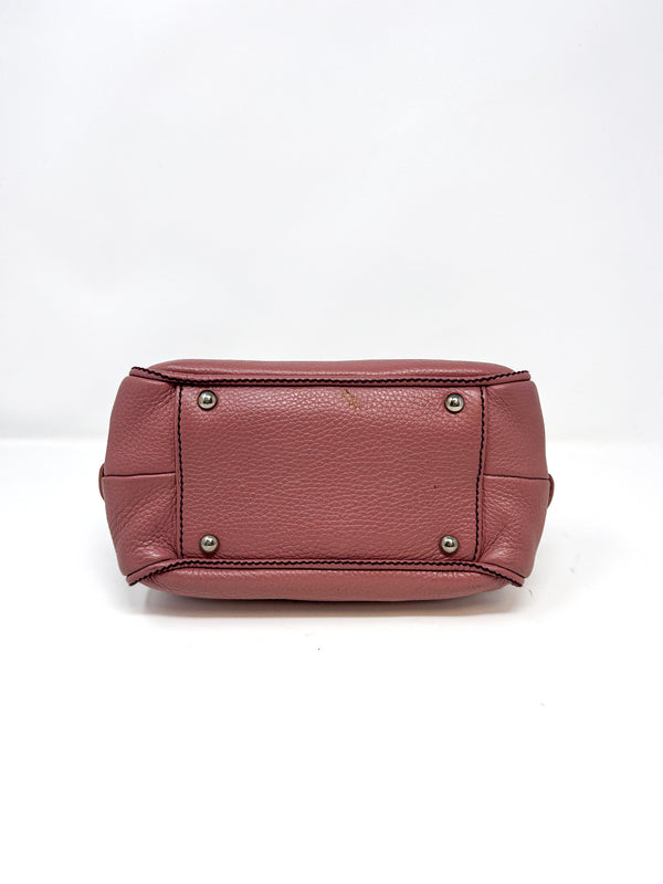Chanel Pink LAX Tassel Bowler Bag
