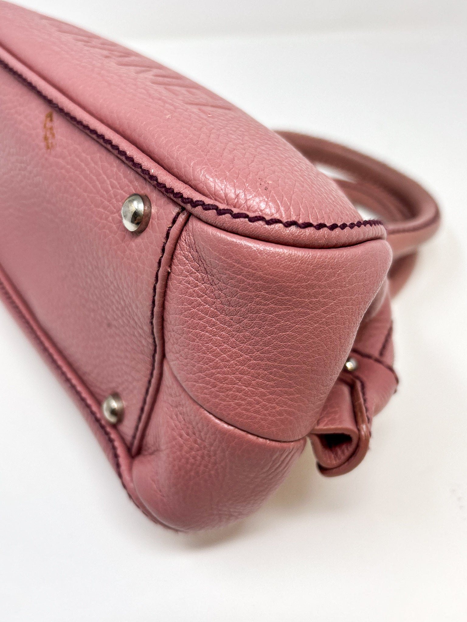 Chanel Pink LAX Tassel Bowler Bag