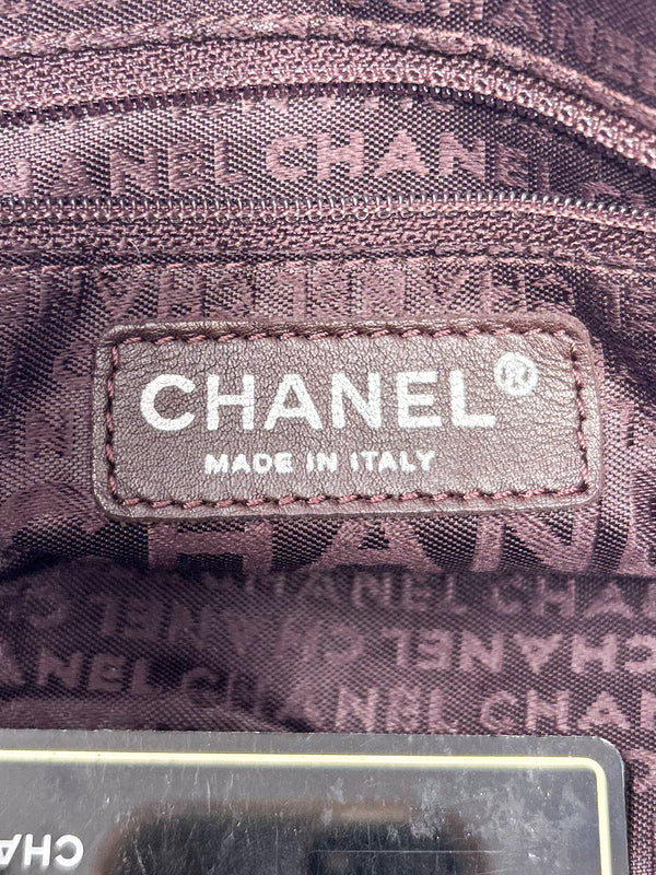 Chanel Pink LAX Tassel Bowler Bag
