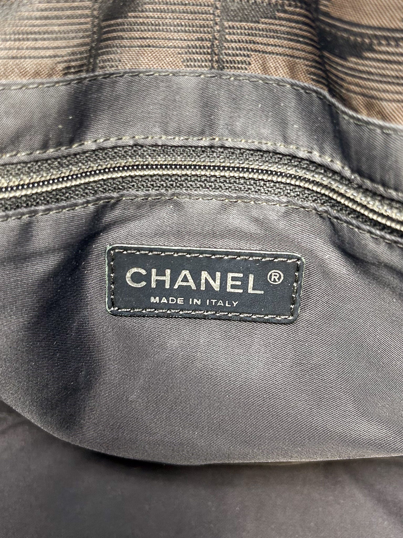 Chanel Brown New Travel Line Tote
