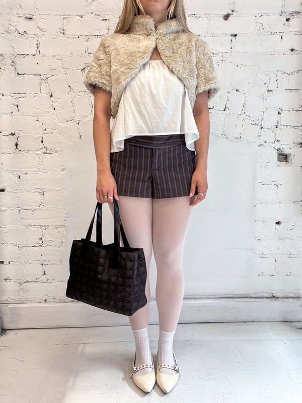 Chanel Brown New Travel Line Tote