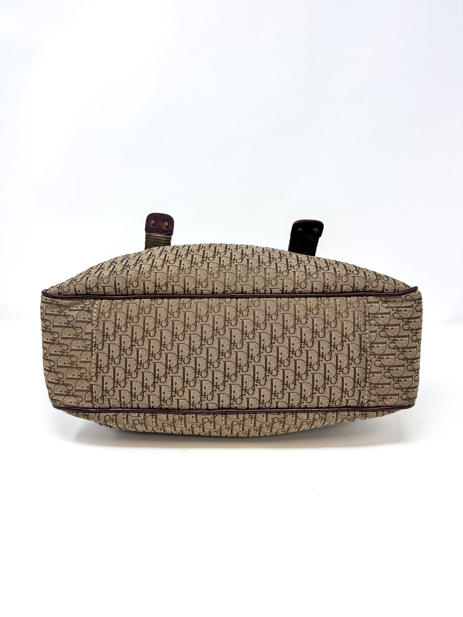 Christian Dior Trotter Canvas Satchel