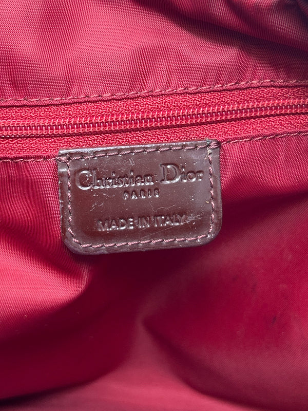 Christian Dior Trotter Canvas Satchel