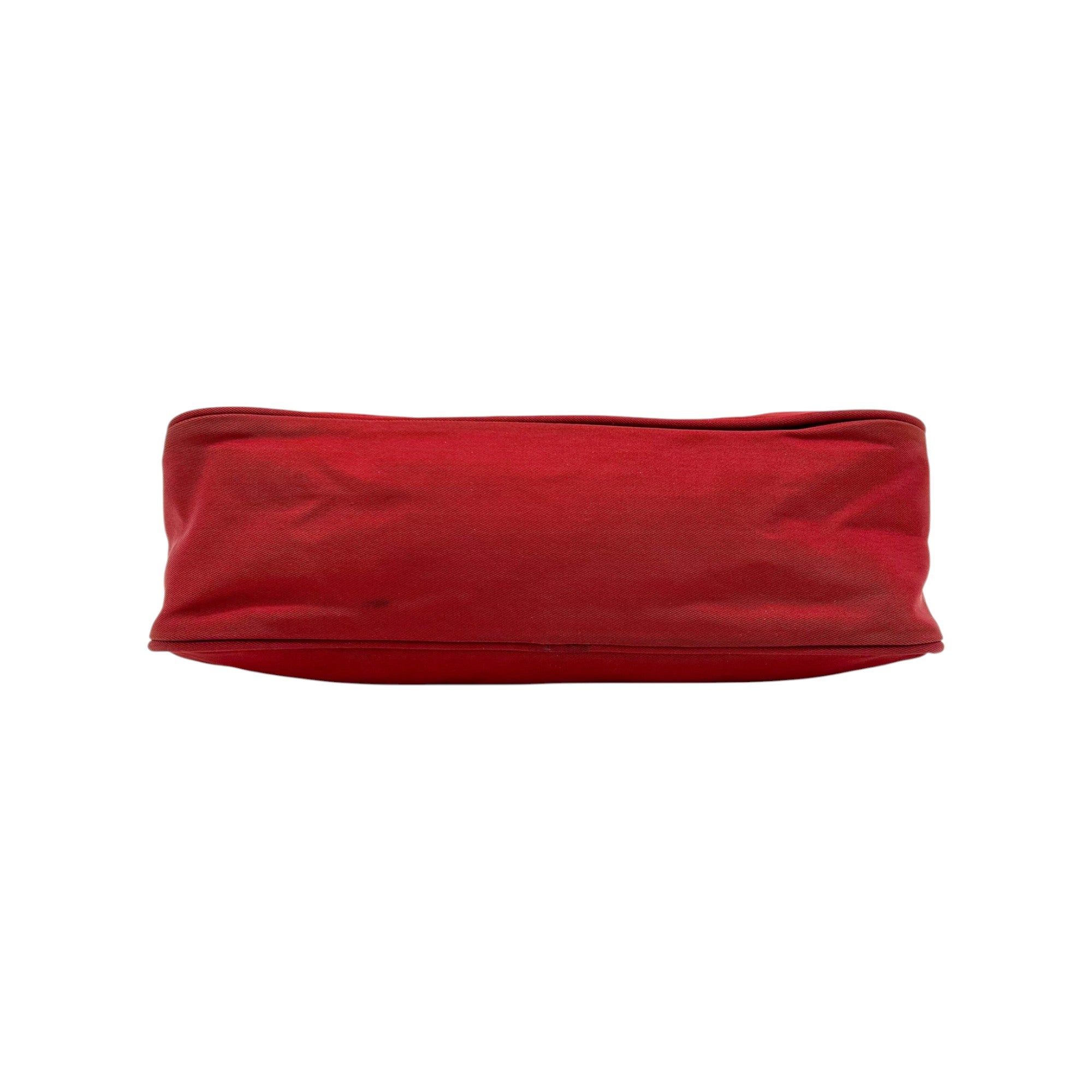 Prada Red Nylon Mini Shoulder Bag