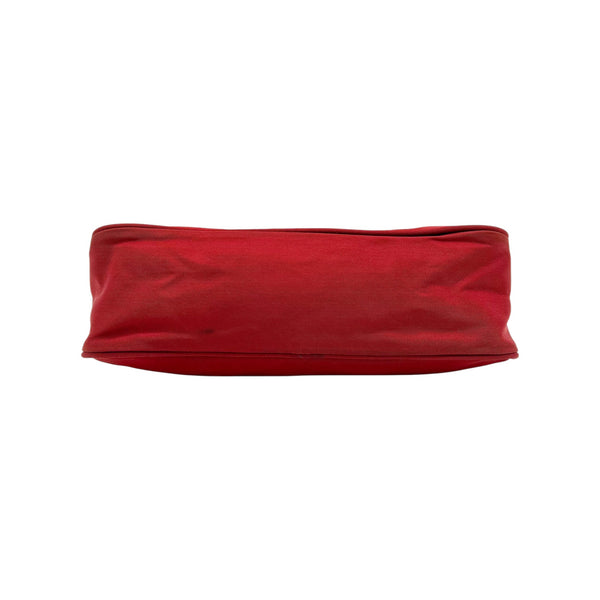 Prada Red Nylon Mini Shoulder Bag