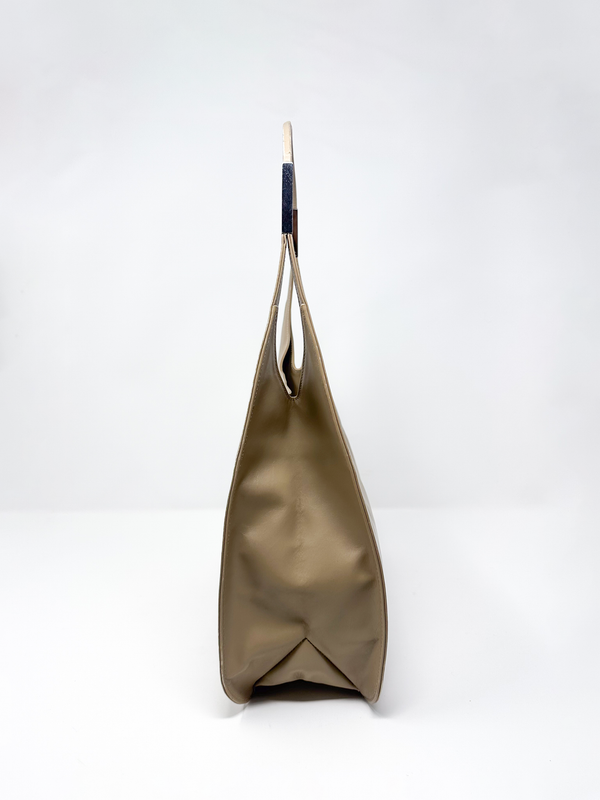 Gucci Tom Ford Beige Leather Large Hobo Shoulder Bag