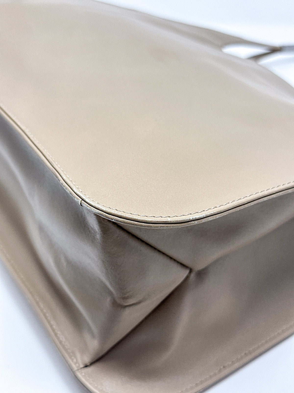 Gucci Tom Ford Beige Leather Large Hobo Shoulder Bag