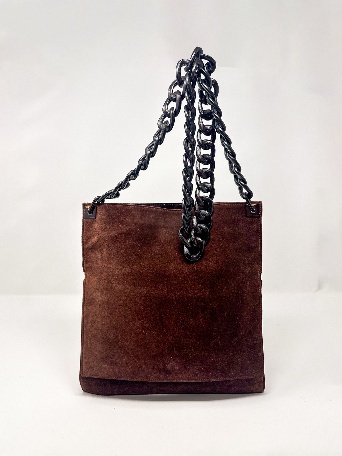 Gucci Tom Ford 1990s Suede Crossbody