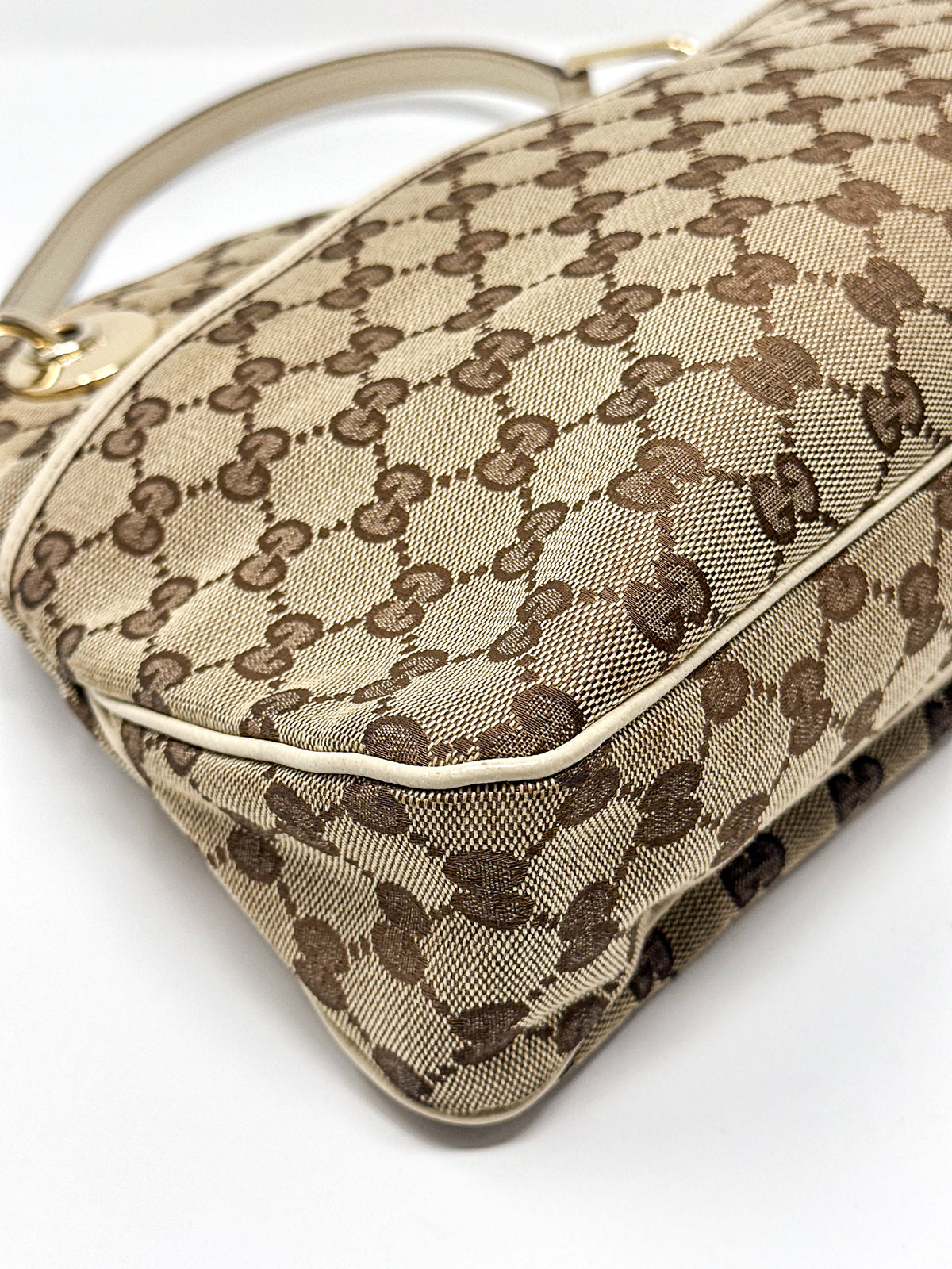 Gucci Canvas Eclipse Tote Bag