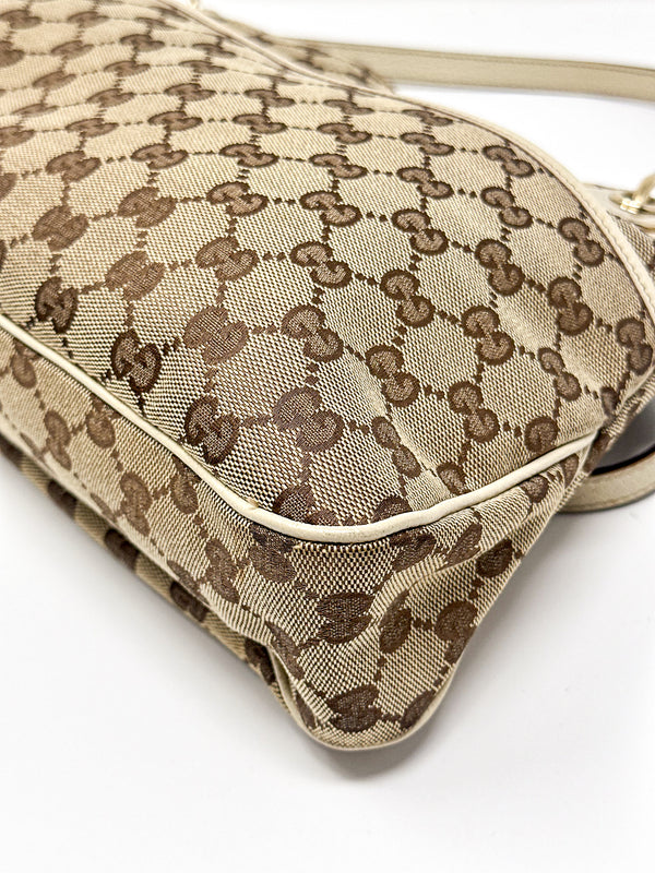 Gucci Canvas Eclipse Tote Bag
