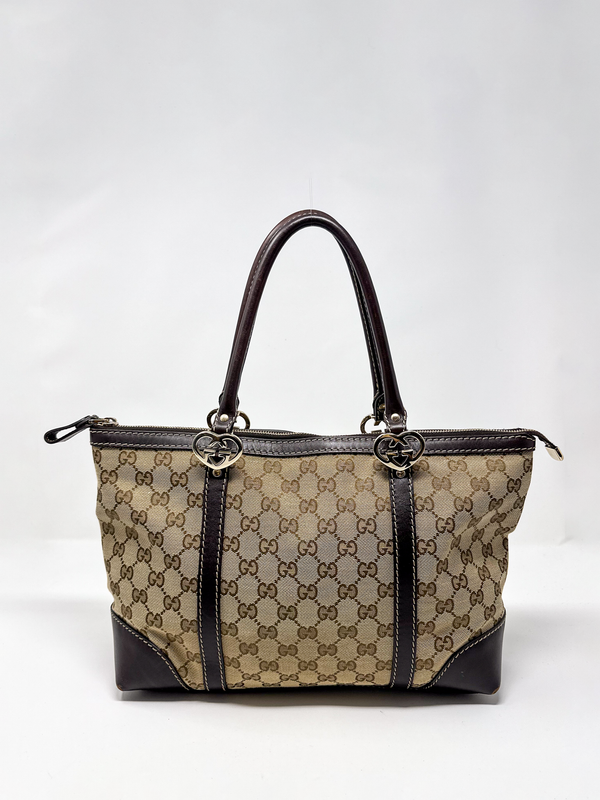 Gucci GG Canvas Lovely Tote Bag