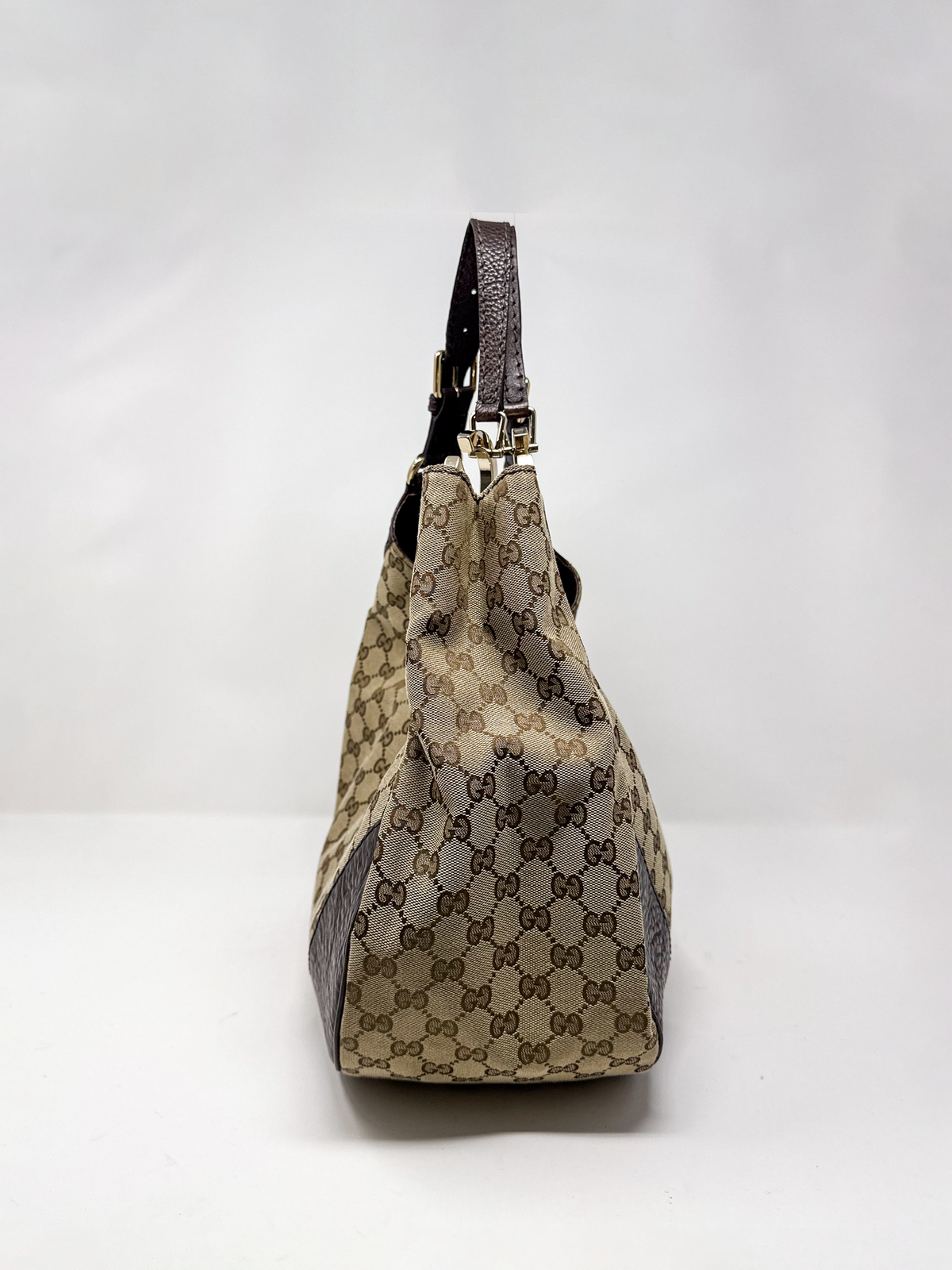 Gucci Charlotte Canvas Hobo Bag