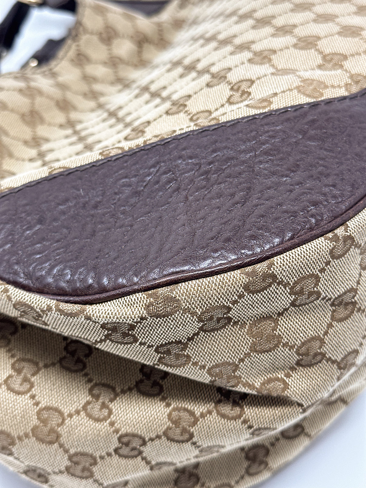 Gucci Charlotte Canvas Hobo Bag