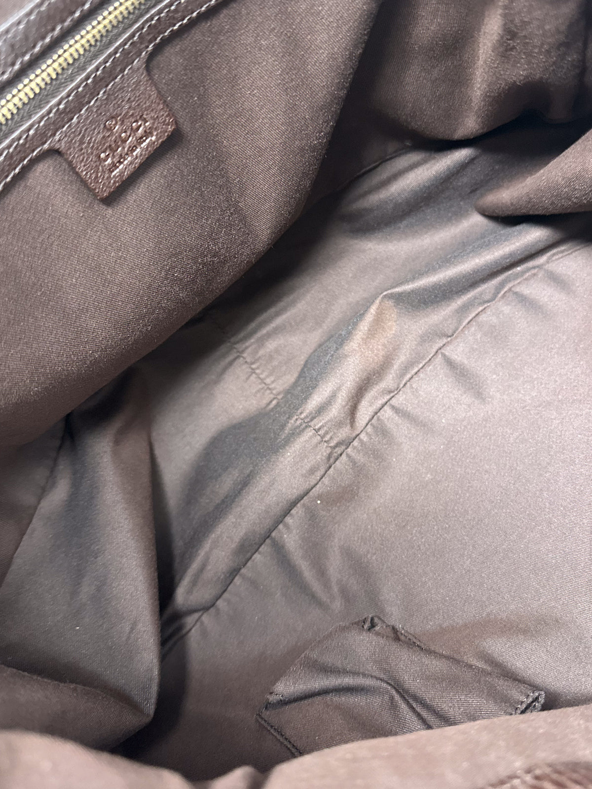 Gucci Charlotte Canvas Hobo Bag