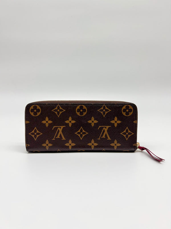 Louis Vuitton Clemence Zippy Wallet