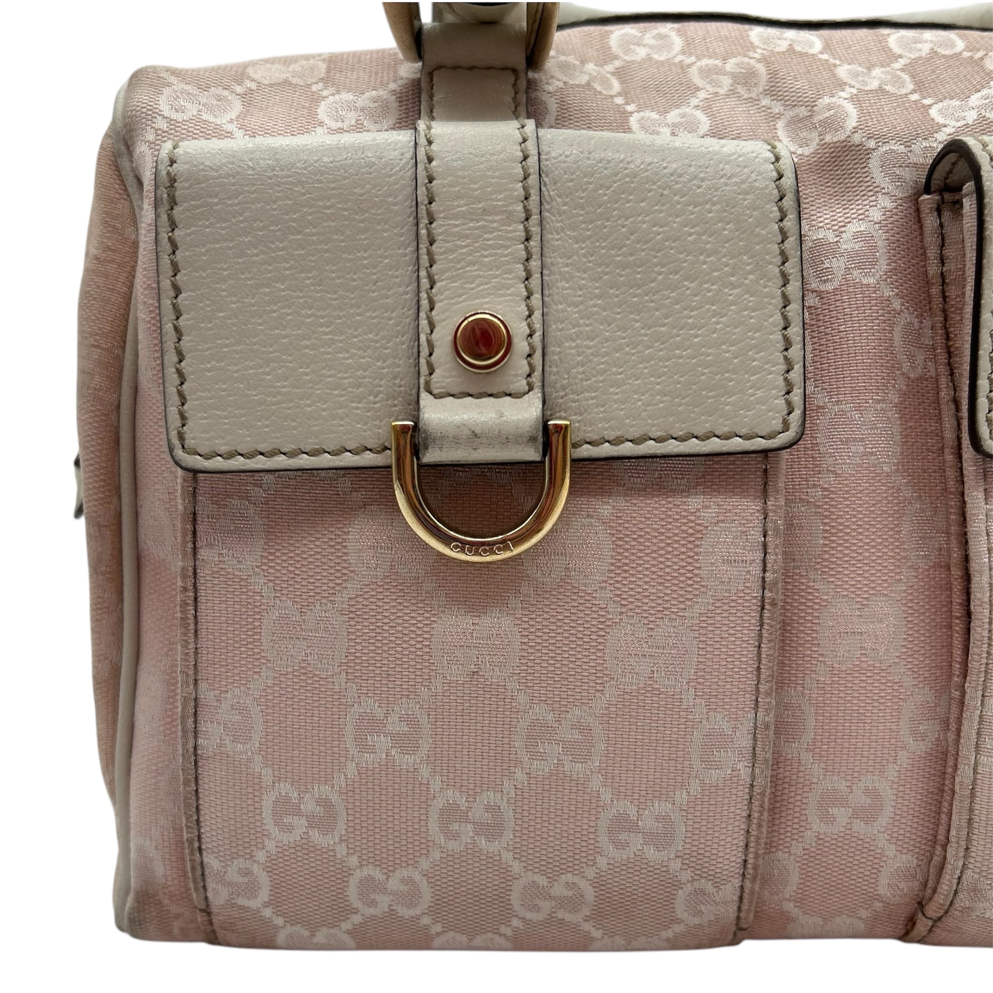 Gucci Pink Boston Bag