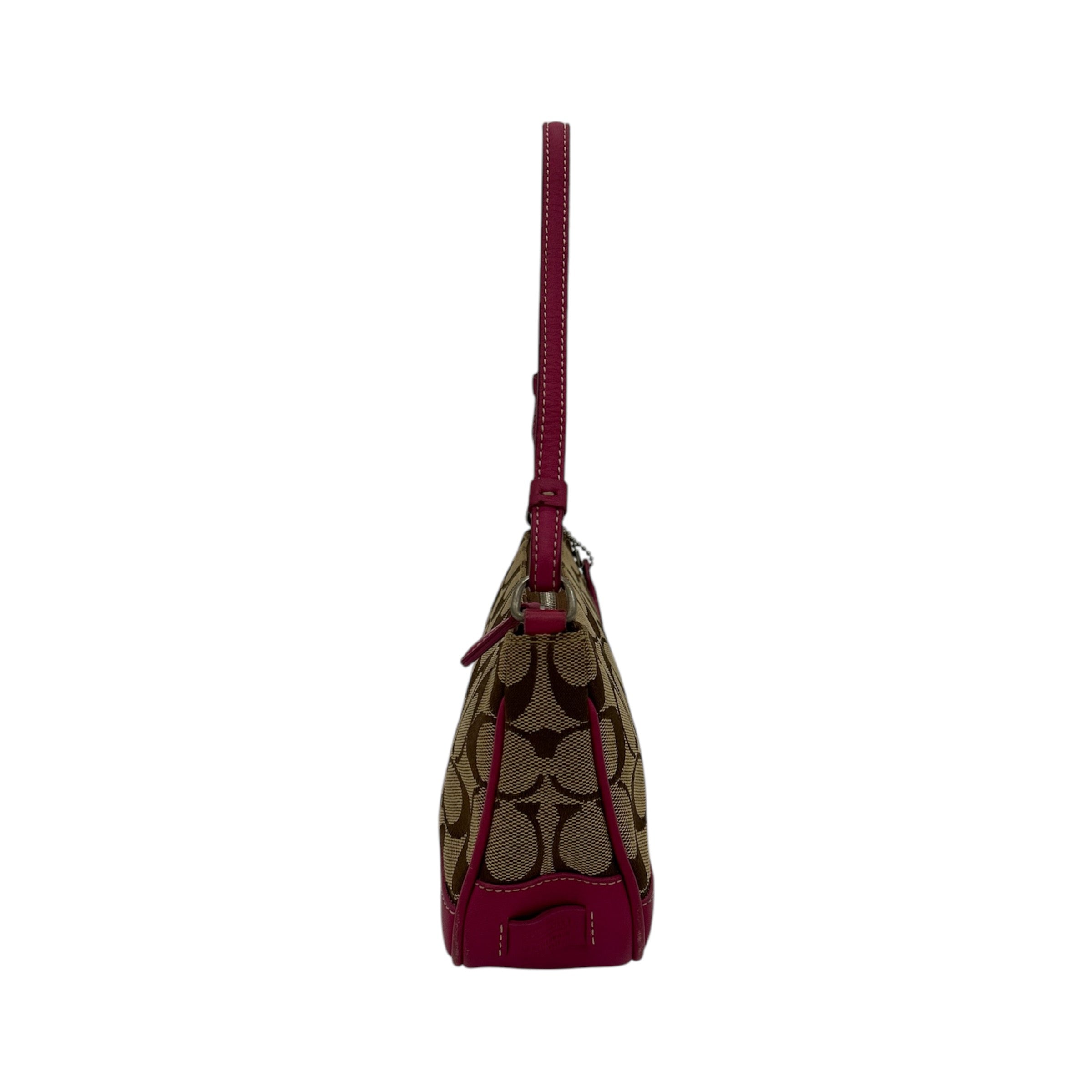 Coach Pink Signature Demi Bag – Annamh Archive