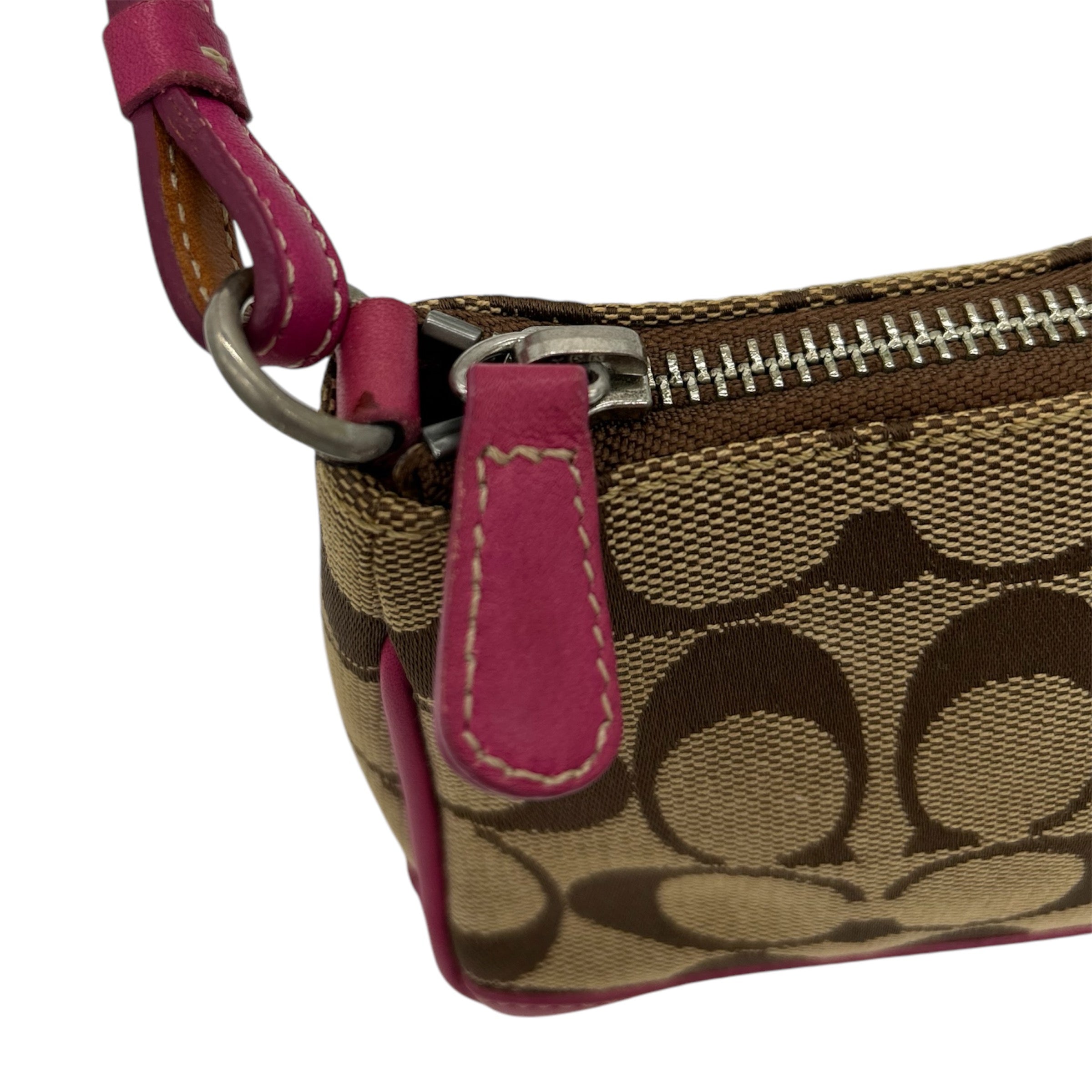Coach Pink Signature Demi Bag – Annamh Archive