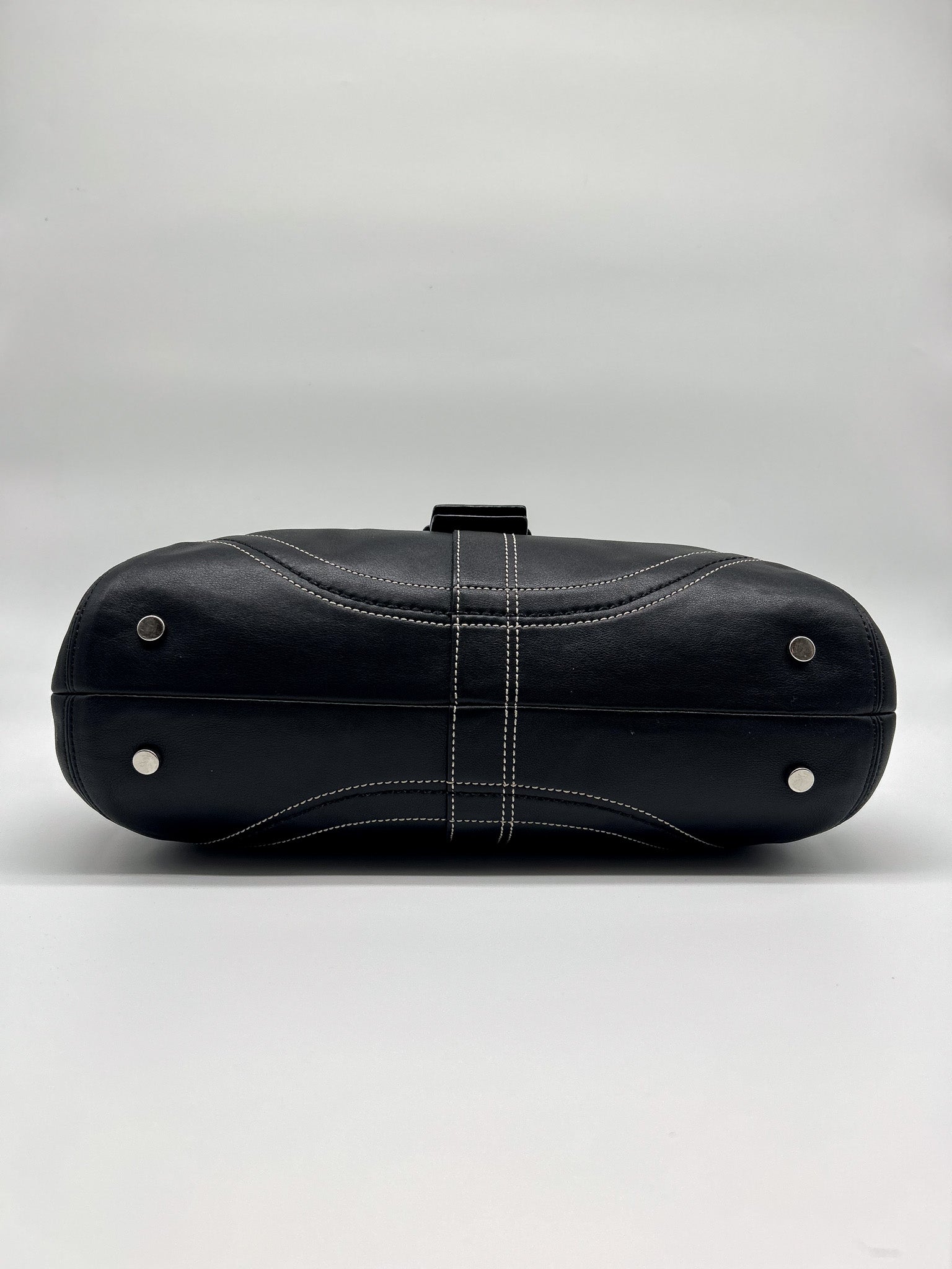 Coach Black Soho Flap Satchel Handbag