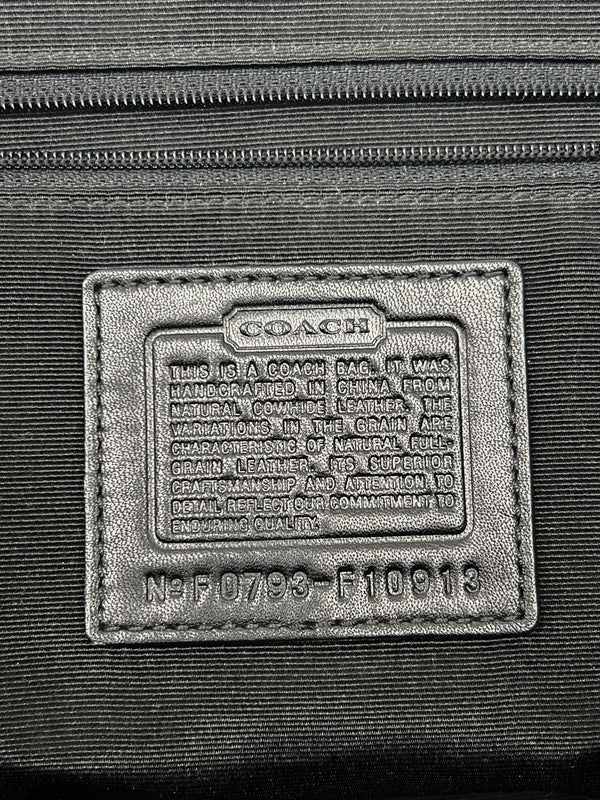 Coach Black Soho Flap Satchel Handbag