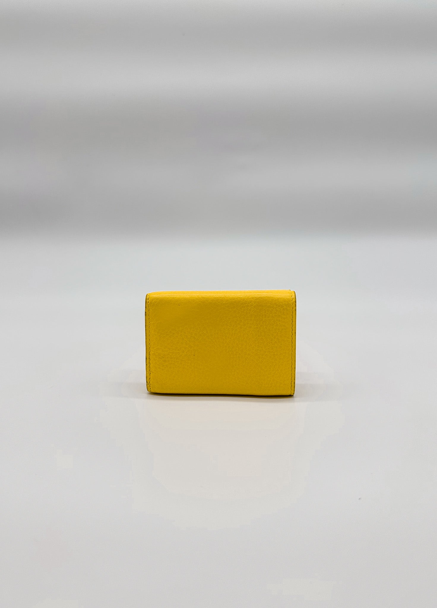 Balenciaga Yellow Mini Evelope Wallet