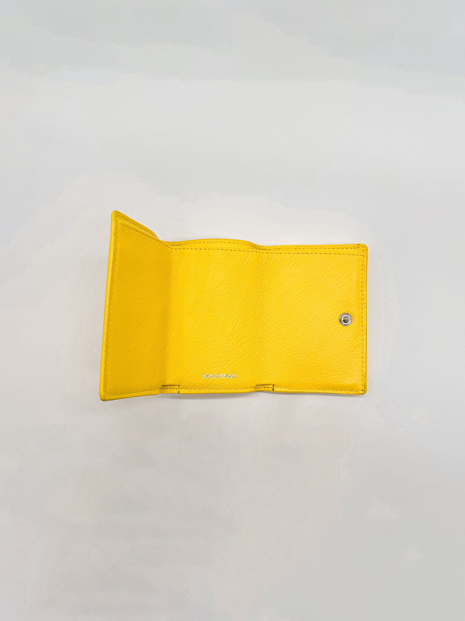 Balenciaga Yellow Mini Evelope Wallet