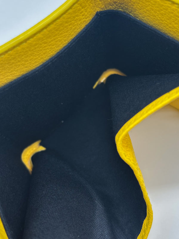 Balenciaga Yellow Mini Evelope Wallet