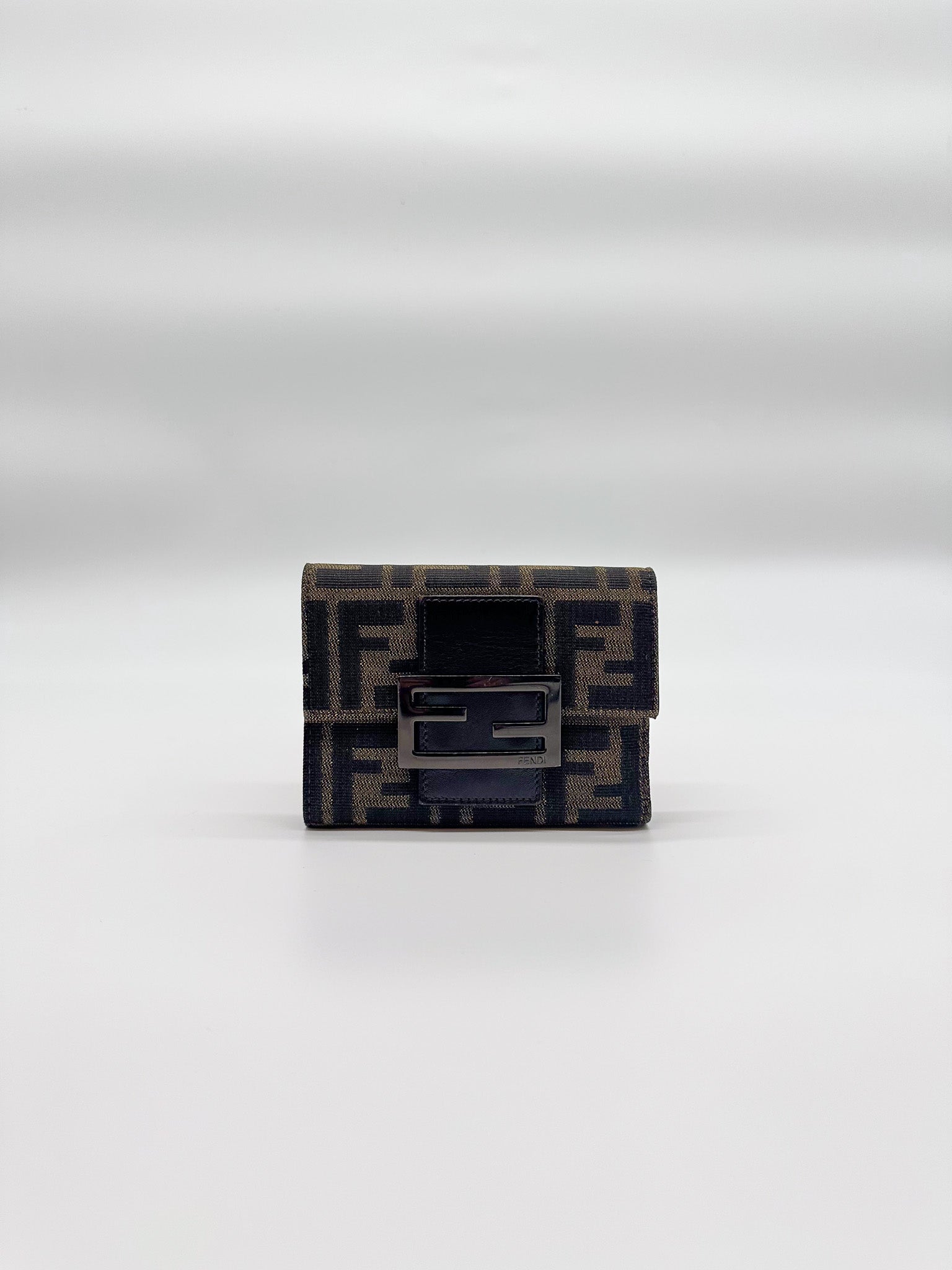 Fendi Zucca Canvas Wallet