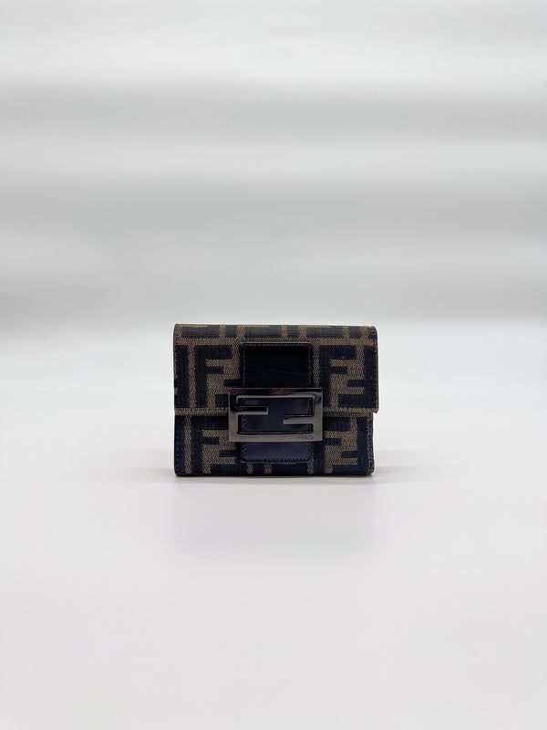 Fendi Zucca Canvas Wallet