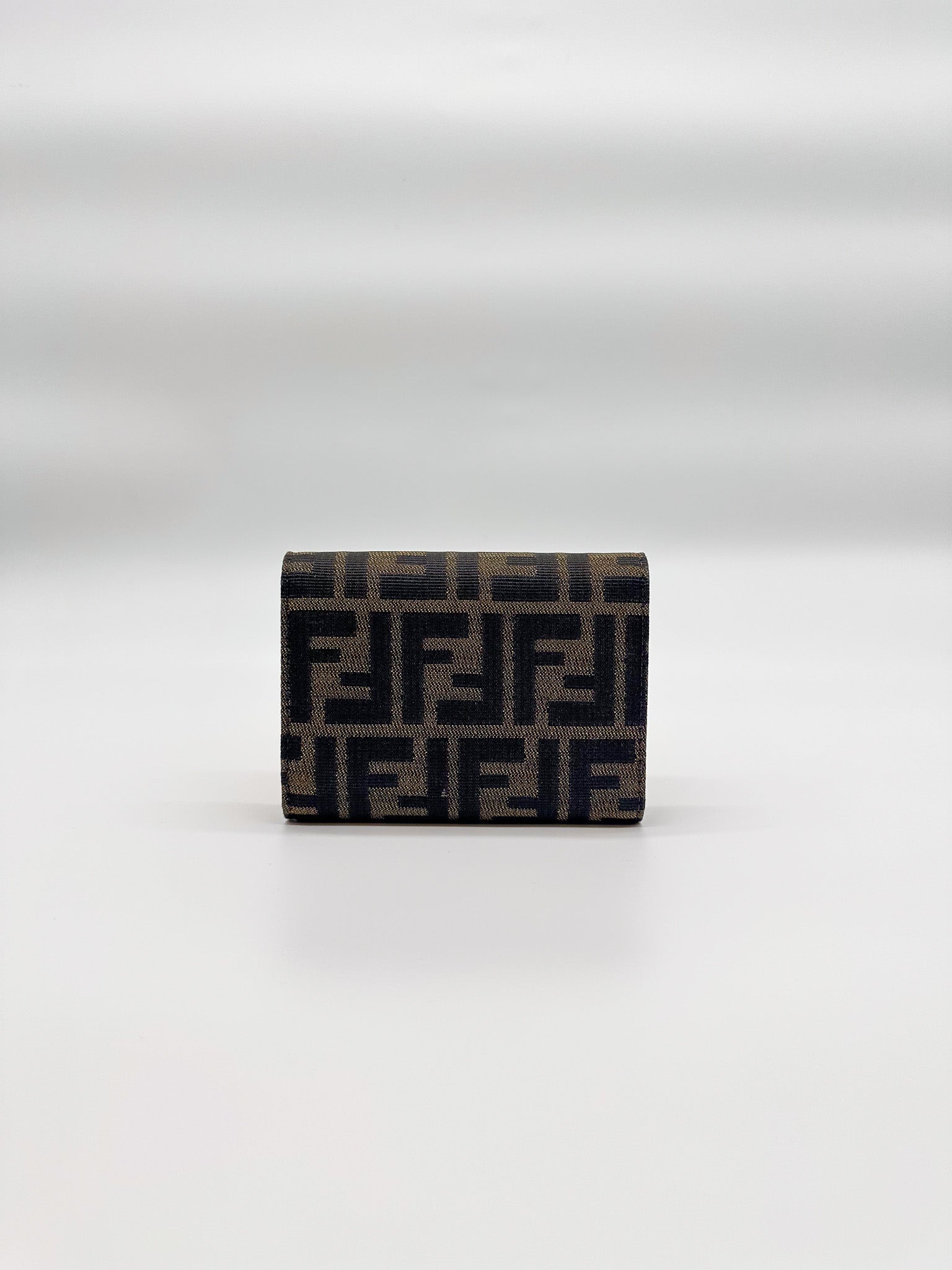 Fendi Zucca Canvas Wallet