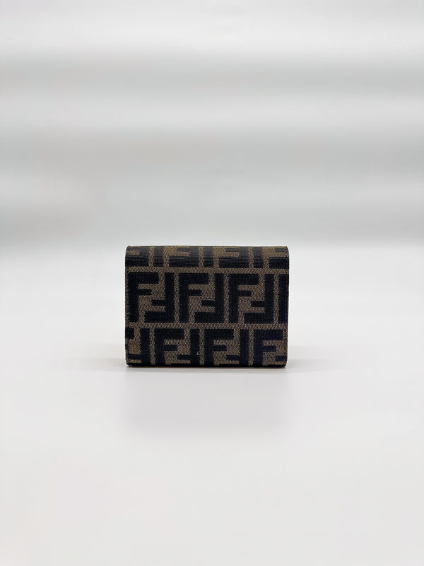 Fendi Zucca Canvas Wallet