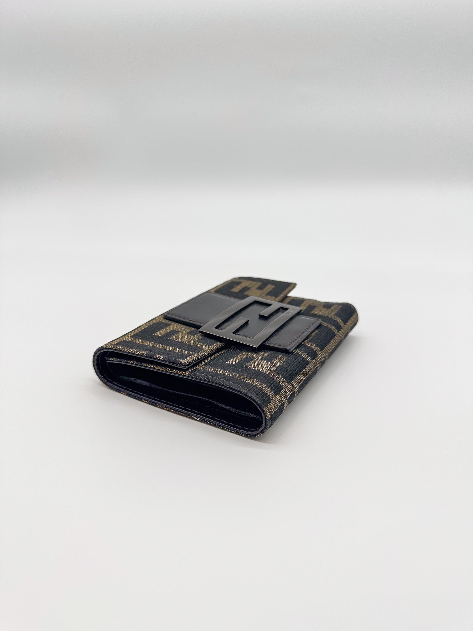 Fendi Zucca Canvas Wallet