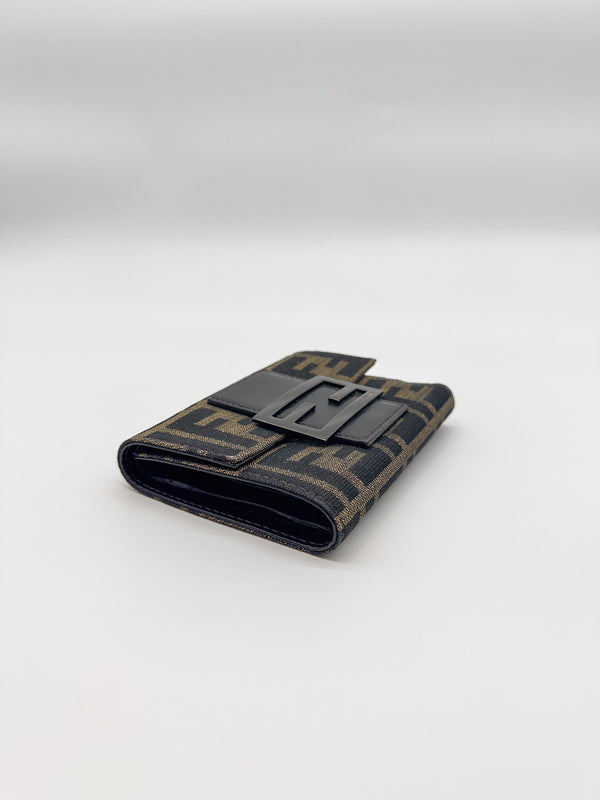 Fendi Zucca Canvas Wallet