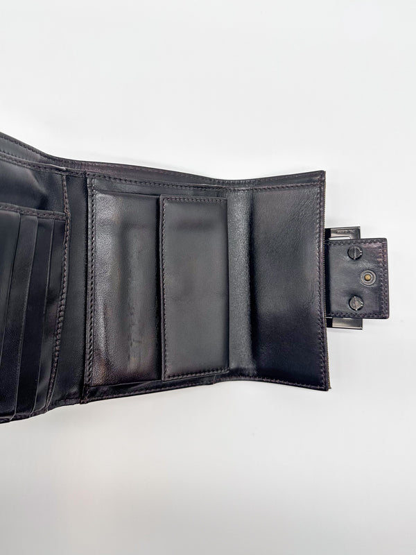 Fendi Zucca Canvas Wallet