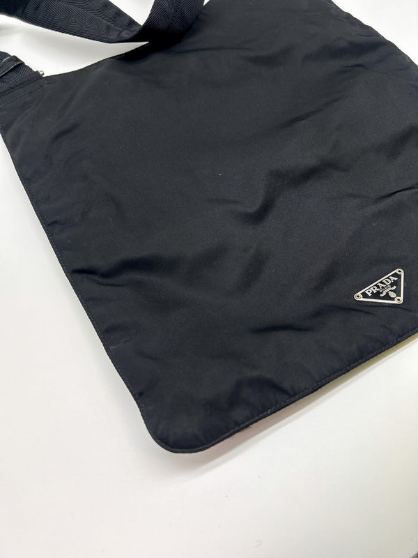 Prada Tessuto Nylon Messenger Bag