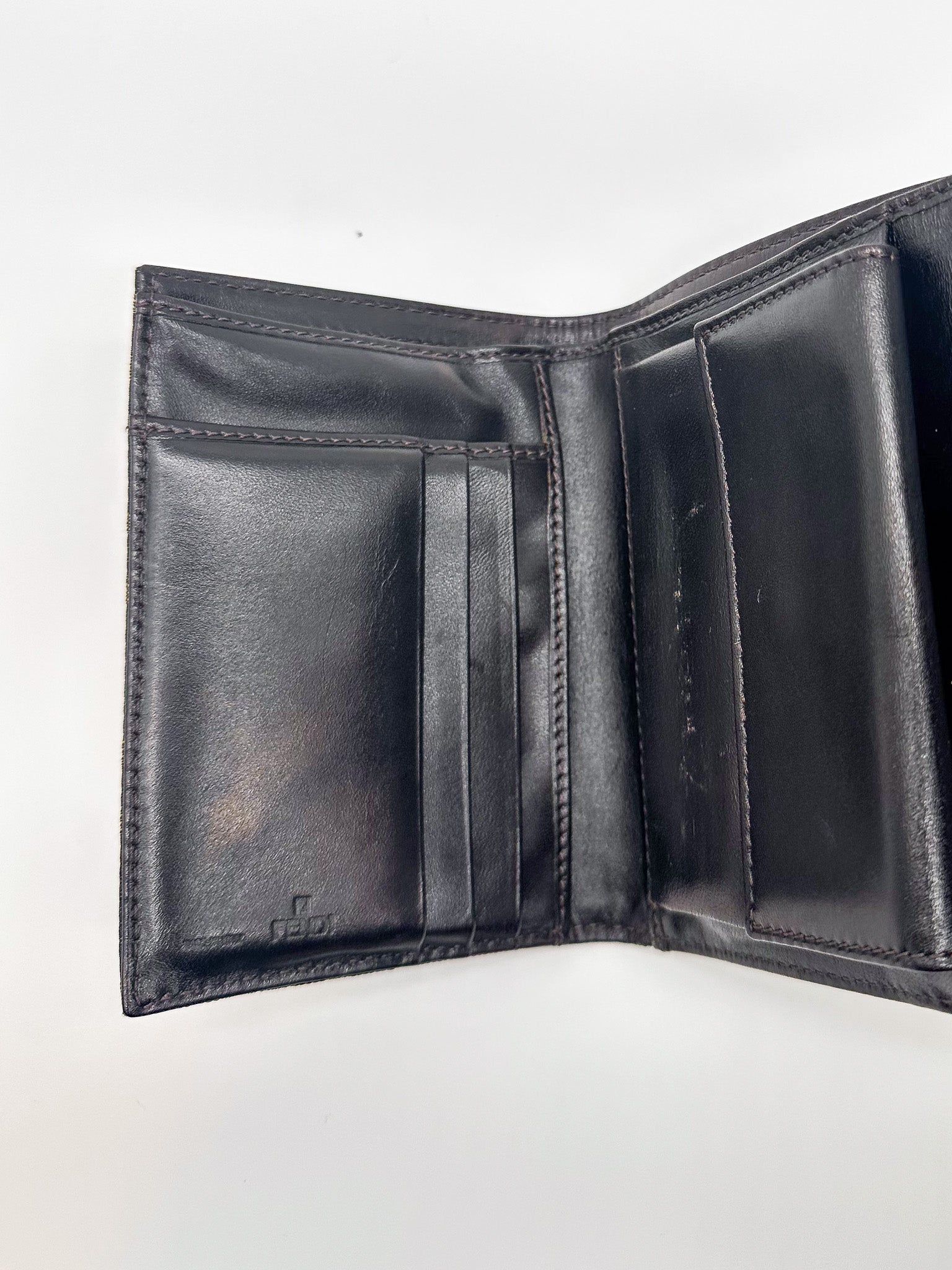 Fendi Zucca Canvas Wallet