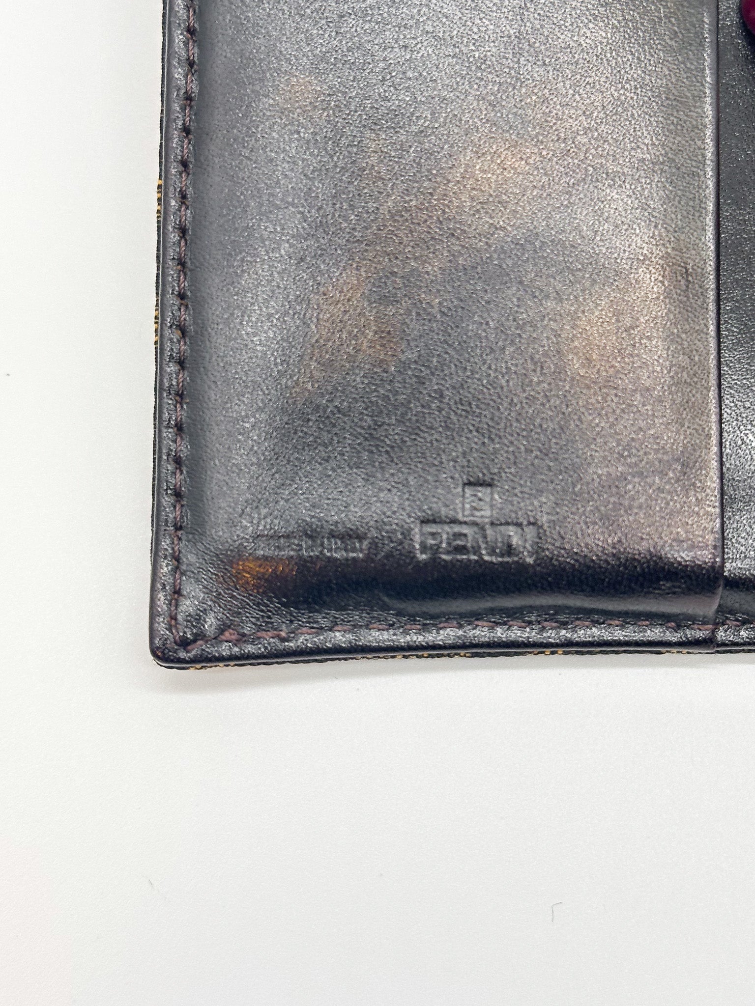 Fendi Zucca Canvas Wallet