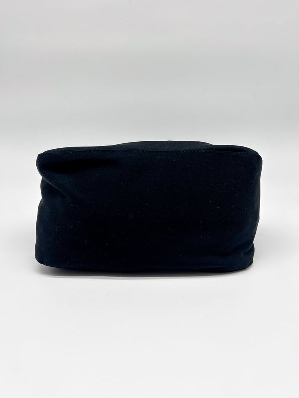 Fendi Black Neoprene Baguette Shoulder Bag