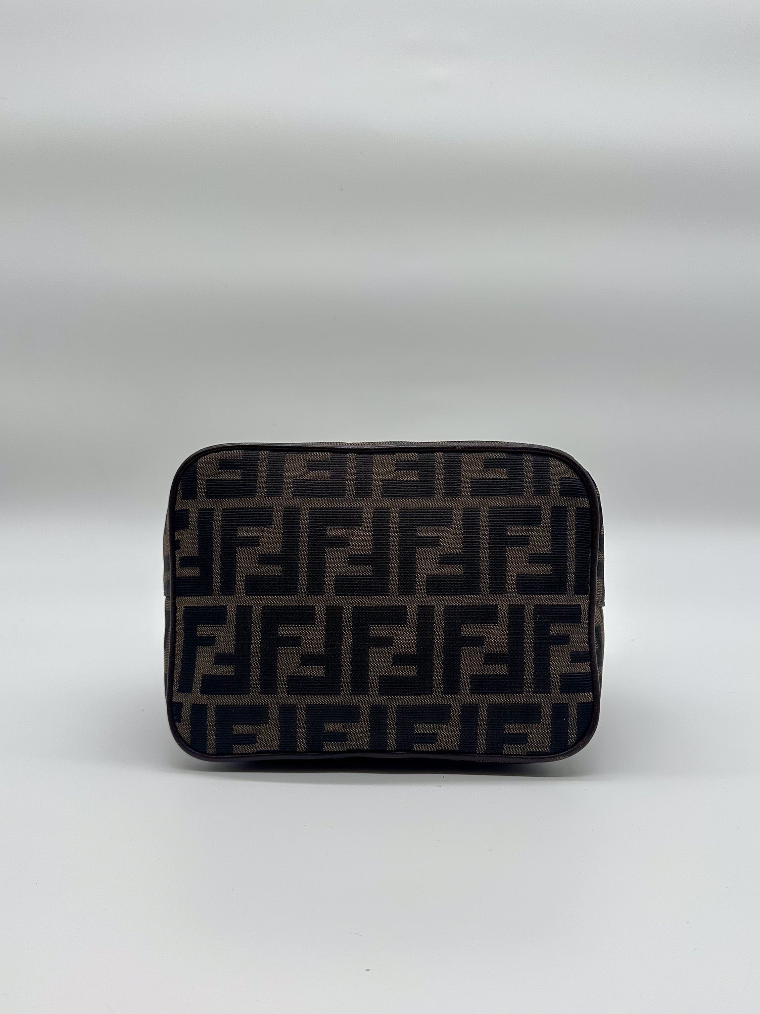 Fendi Zucca Hobo Croissant Shoulder Bag