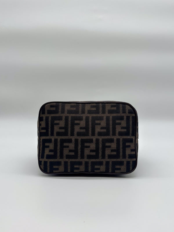 Fendi Zucca Hobo Croissant Shoulder Bag